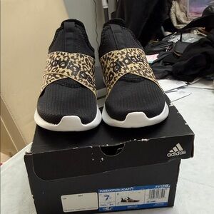 Adidas Black and White Logo Shoe Box